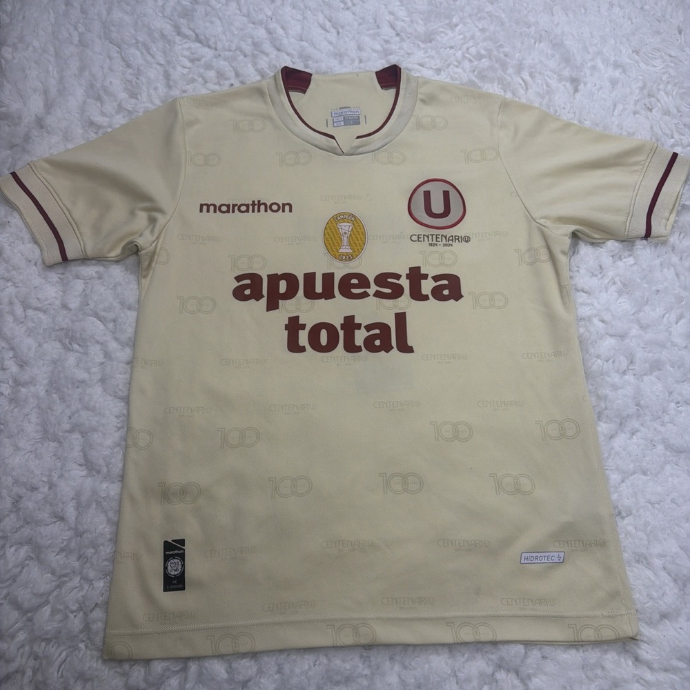 2024 Marathon Universitario Home Soccer Jersey Peru Centenario Men Small Rare!
